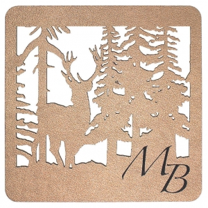 Table Mat/ Coaster Deer TM360 (10-40cm)