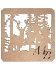 Table Mat/ Coaster Deer TM360 (10-40cm)