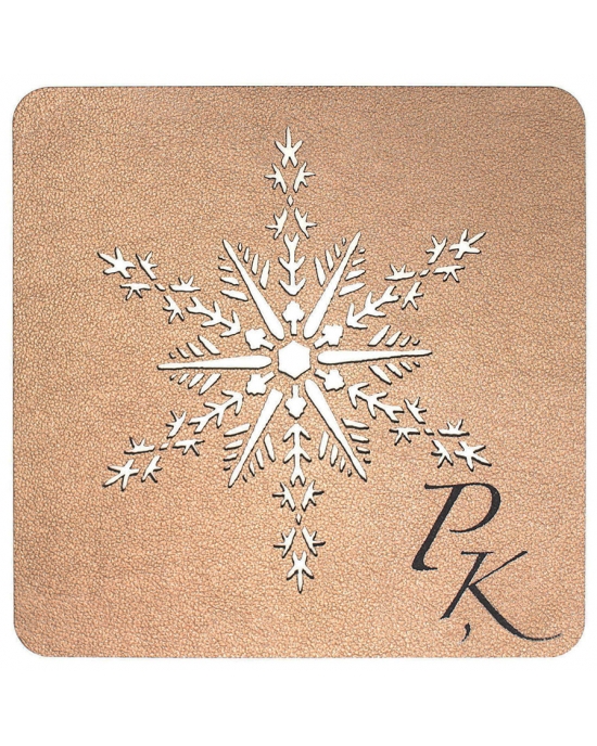 Table Mat/Coaster Snowflake TM365 (10cm-40cm)