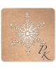 Table Mat/Coaster Snowflake TM365 (10cm-40cm)