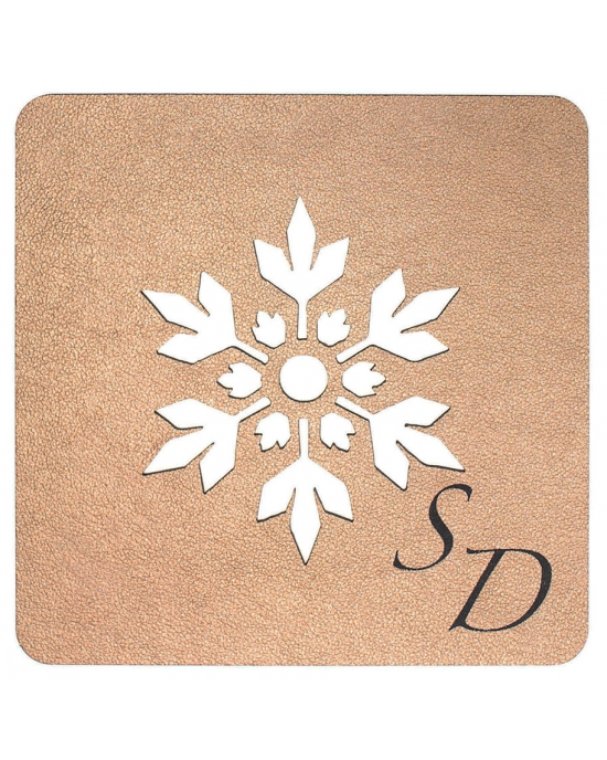 Table Mat/Coaster Snowflake TM367 (10cm-40cm)