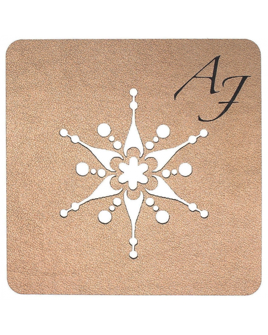 Table Mat/Coaster Snowflake TM368 (10cm-40cm)