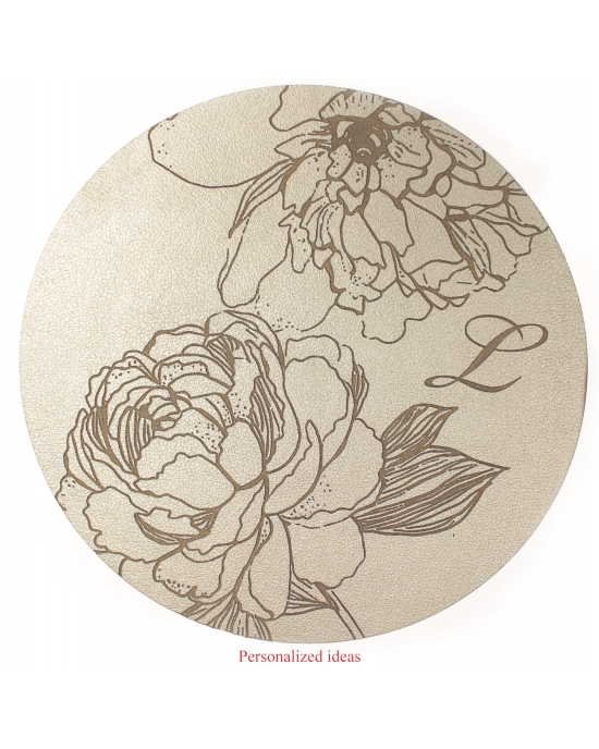 Table Mat/ Coaster Peonies TM402 (10-40cm)