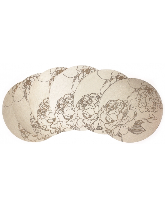 Table Mat/ Coaster Peonies TM402 (10-40cm)