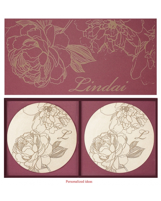 Table Mat/ Coaster Peonies TM402 (10-40cm)