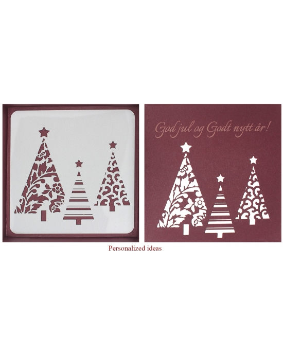 Table Mat/ Coaster Spruce tree TM200 (10-40cm)