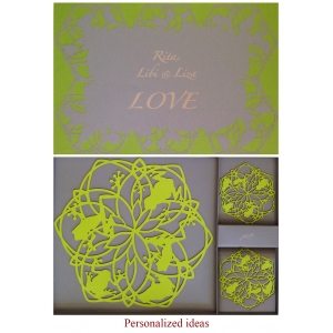 Table Mat/Coaster Frog TM43 (10cm-40cm)