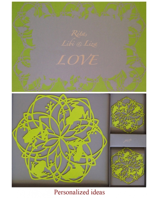 Table Mat/Coaster Frog TM43 (10cm-40cm)