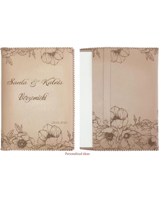 Guest book Poppy GB8