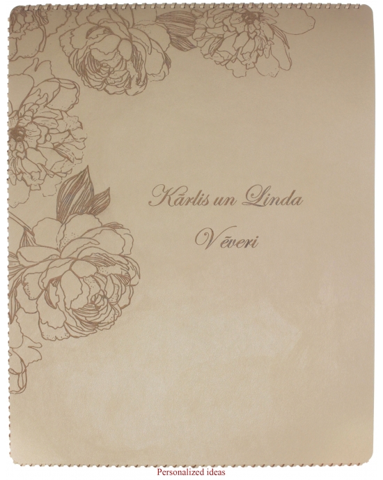Marriage Certificate frame Peony MCF1