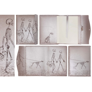 Notebook Skeleton NB136 (16x22cm)