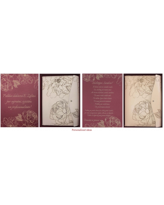 Notebook Peonies NB52 (16x22cm)