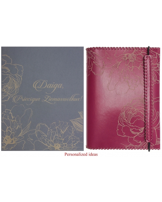 Notebook Peonies NB54 (15x22cm)