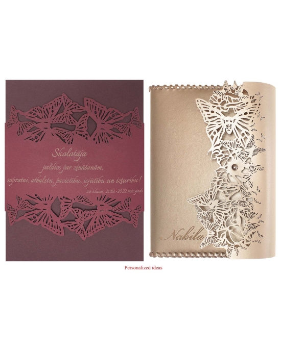 Notebook Butterflies NB372 (12x17cm)