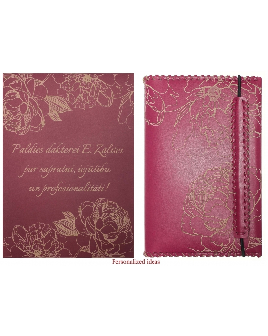 Notebook Peonies NB55 (11x17cm)