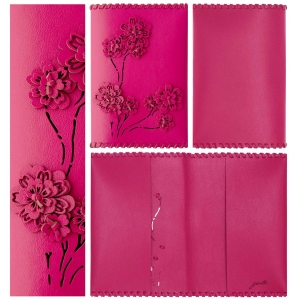 Passport cover Flower PC13