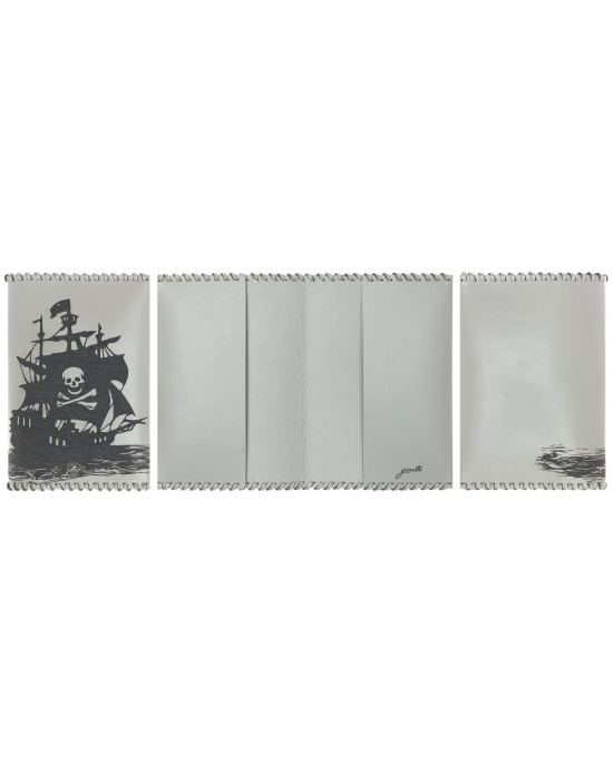 Passport cover Pirate Ship PC91