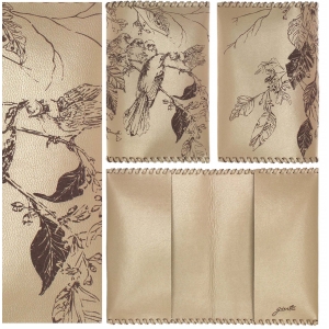 Passport cover Birds family PC25