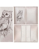 Passport cover Owl PC58