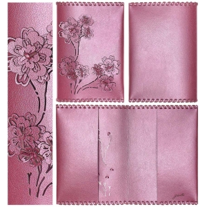 Passport cover Flower PC37