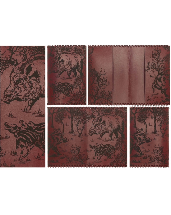 Passport cover Wild boar PC129