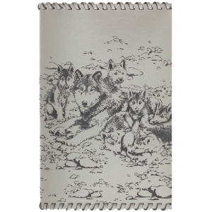Passport cover Wolf family PC24