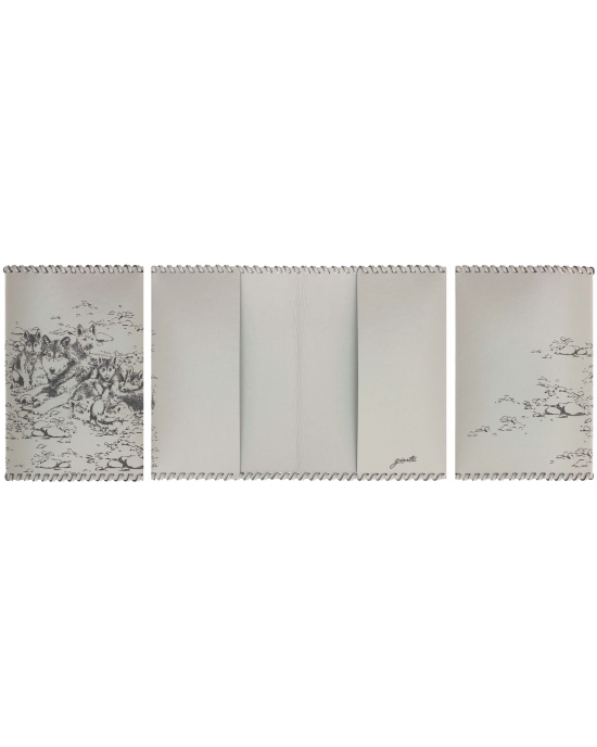 Passport cover Wolf family PC24