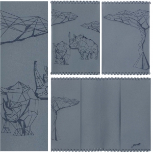 Passport cover Rhinoceros PC104