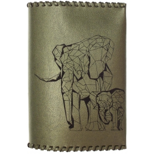 Passport cover Elephant family PC55