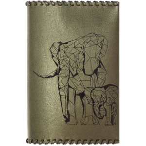 Passport cover Elephant family PC55