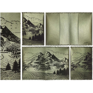 Passport cover Mountain PC117