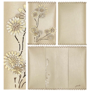 Passport cover Ligo Daisy PC39a