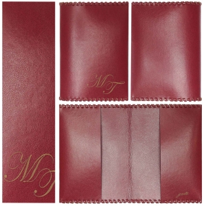 Passport cover Initials PC123