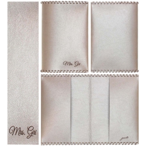 Passport cover Mrs. Initials PC122mrs