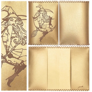 Passport cover Witch PC153