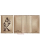 Passport cover Initials with flowers PC140