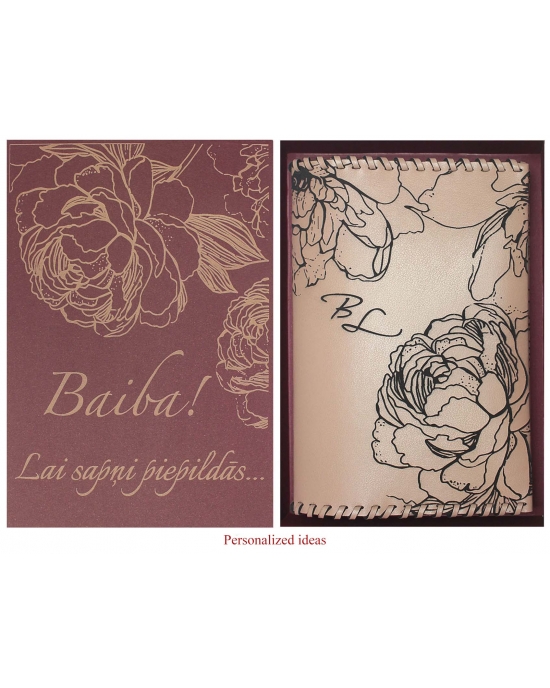 Passport cover Peony PC102