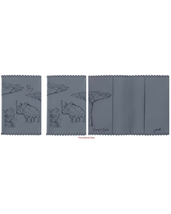 Passport cover Rhinoceros PC104