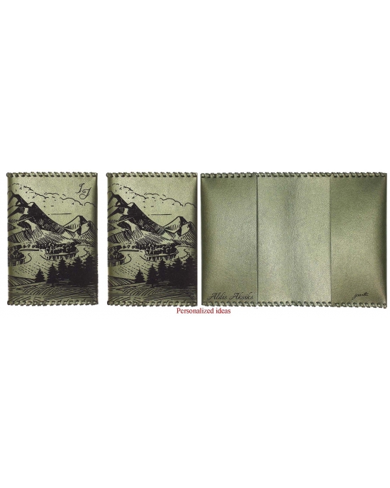 Passport cover Mountain PC117