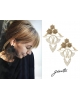 Earrings Lace E169