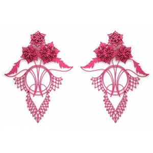 Earrings Lace E169