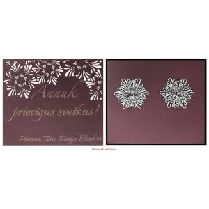 Earrings Lace E316