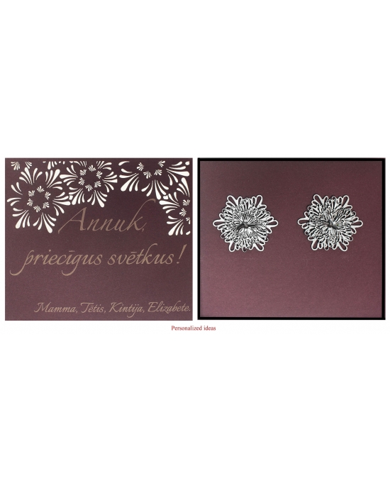 Earrings Lace E316