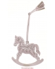 Christmas decoration Rocking horse CD7
