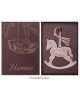 Christmas decoration Rocking horse CD7