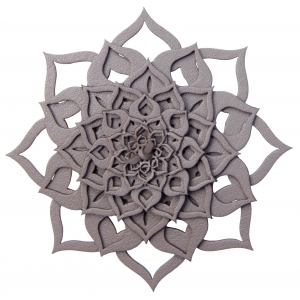 Brooch Lotus B502