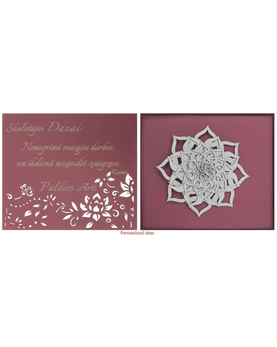 Brooch Lotus B502