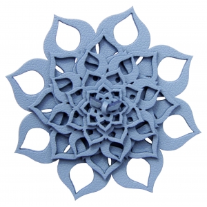Brooch Lotus B501