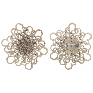 Brooch Iceflower B182