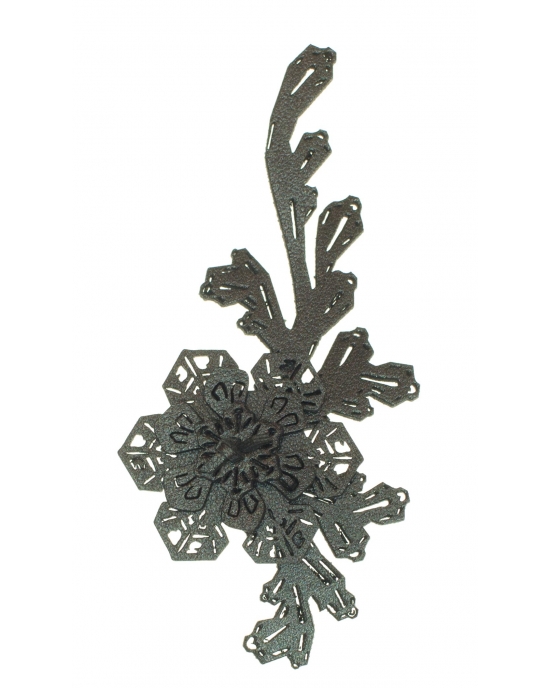 Brooch Snowflakes B38